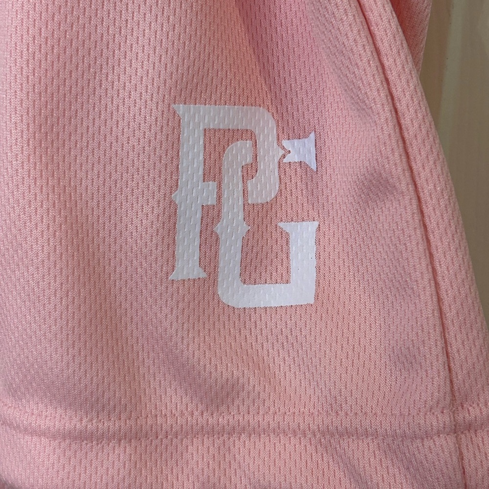 Perfect Game Apparel Mens Pink Athletic Training Shorts PG Logo Size XL NWT - Picture 4 of 9